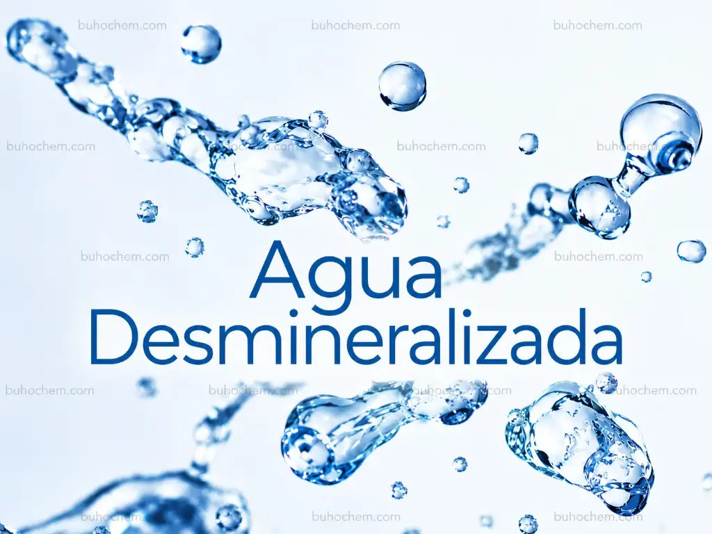 Agua desmineralizada (cond<5 us/cm) bidon x 10L